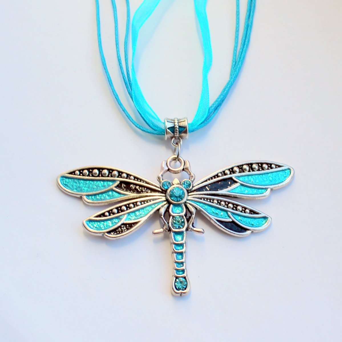 Luxusní vážka - náhrdelník