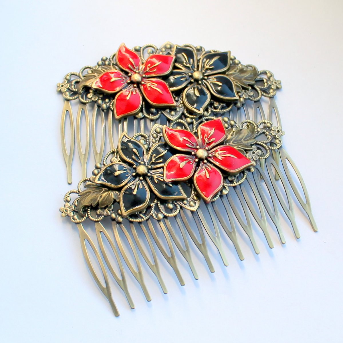 Rozkvetlý hřebínek 1 kus