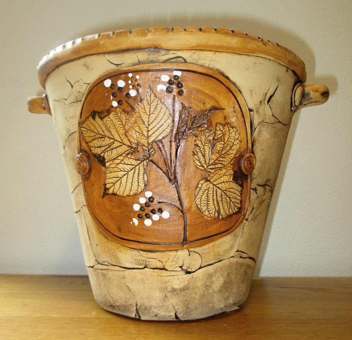 Obal na květináč - Listy