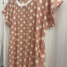 Dámské šaty silky puntík - S/M,L
