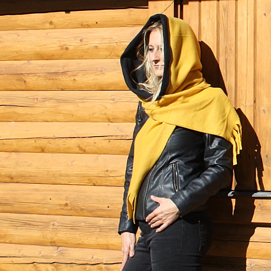 Šála s kapucí  - DÁMSKÁ