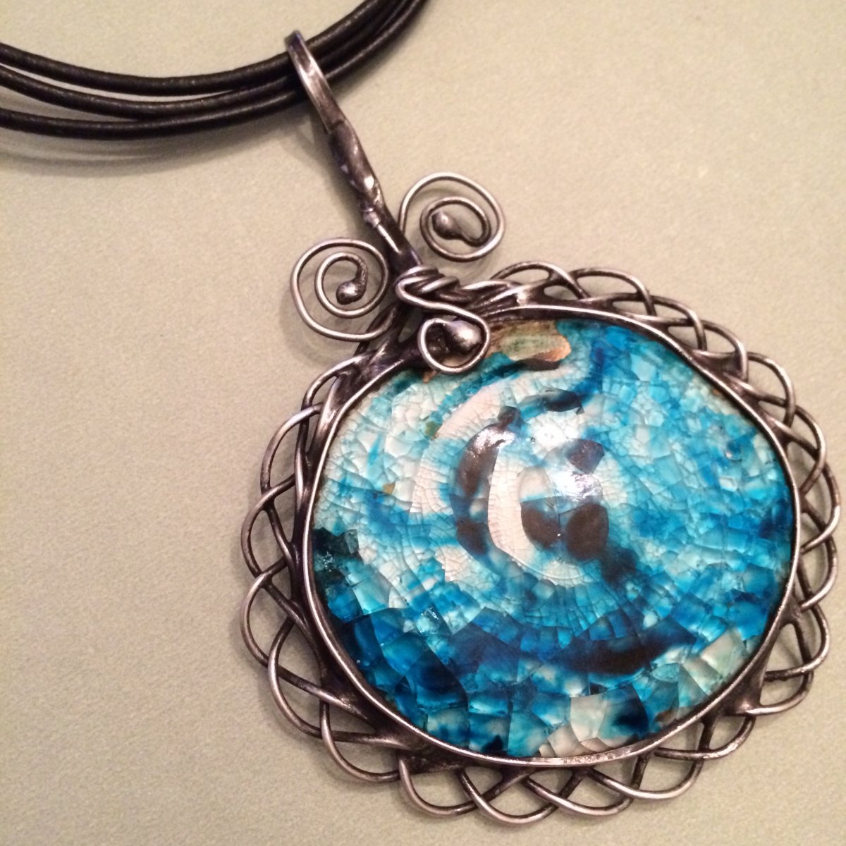 Náhrdelník - Keltská spirála II