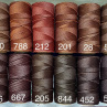 Linhasita 1 mm 29 celá cívka (tm. hnědá)