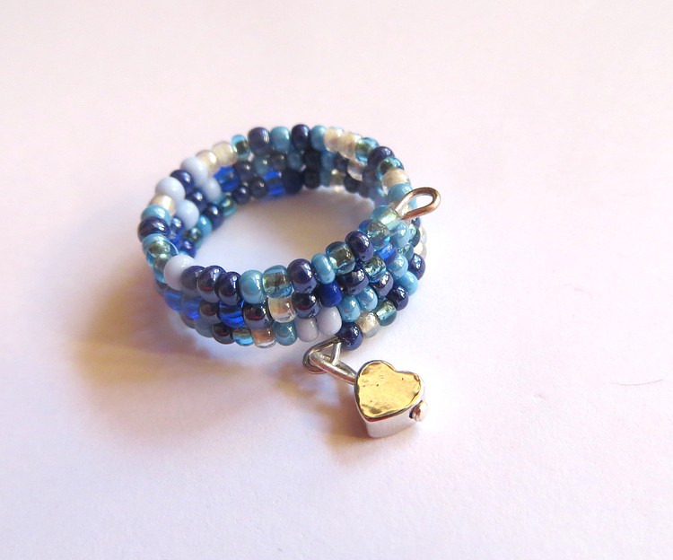 Prstýnek se srdíčkem   (PS1794)