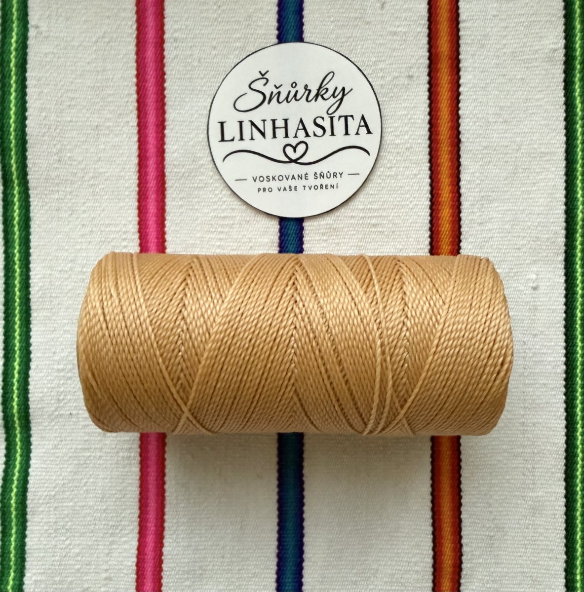 Linhasita 1 mm PALHA 5 m (tm. písková)
