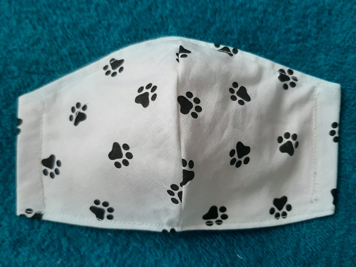 Rouška s tlapkami dětská VÝPRODEJ SLEVA