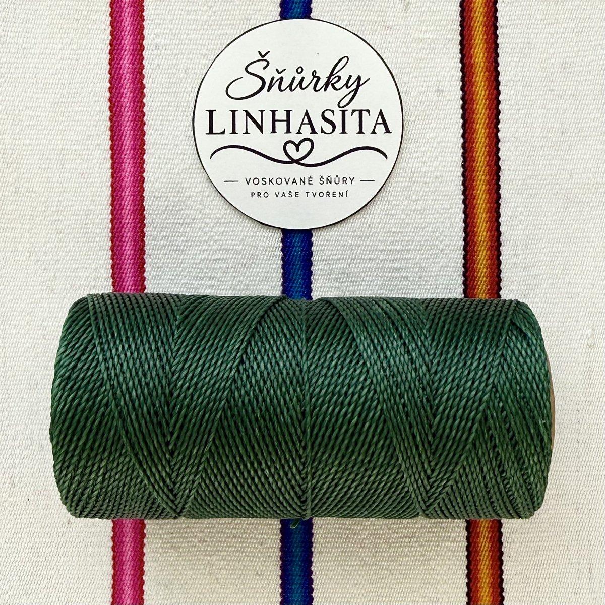 Linhasita 1 mm 87 5 m (tmavě zelená)