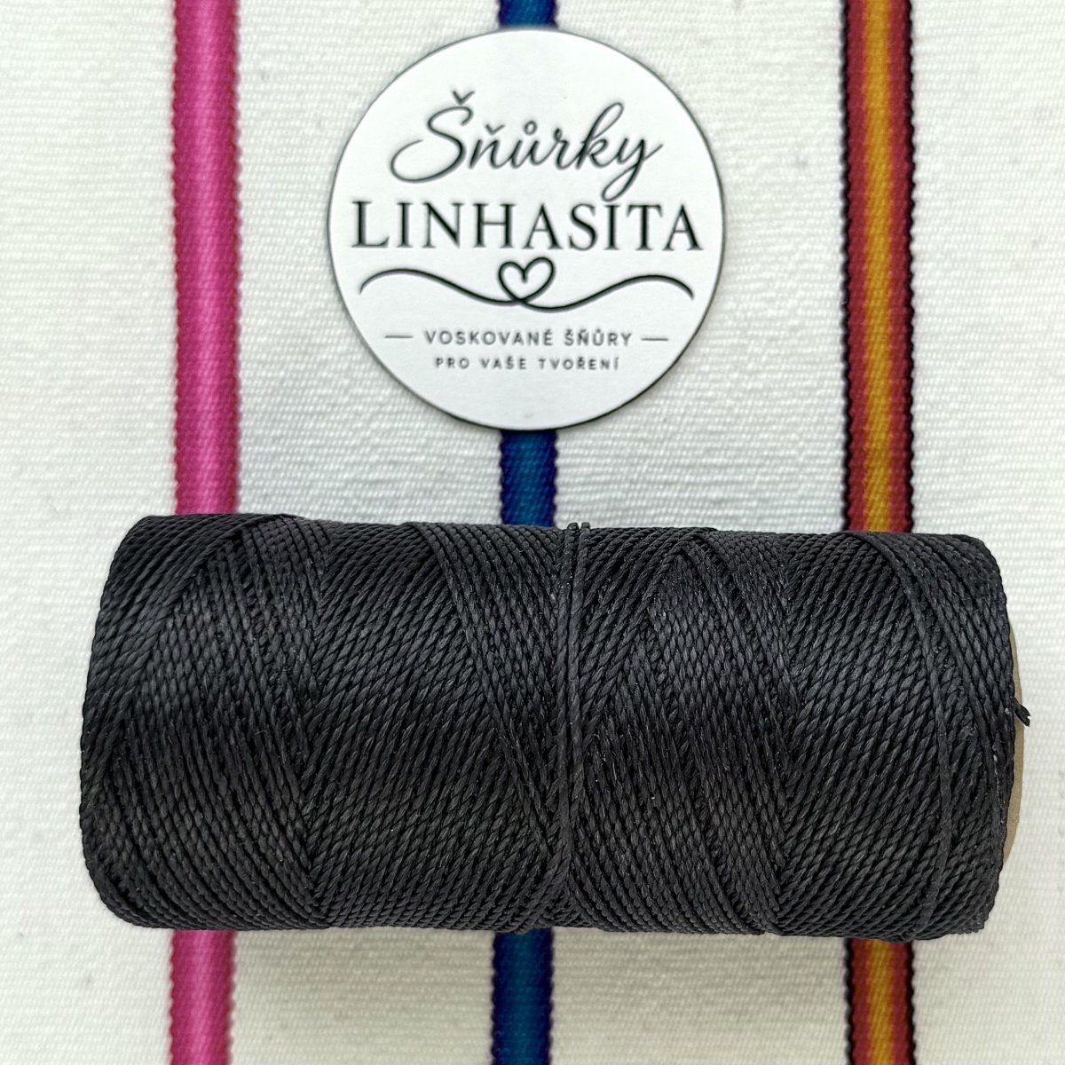 Linhasita 1 mm 210 5 m (tmavě šedá)