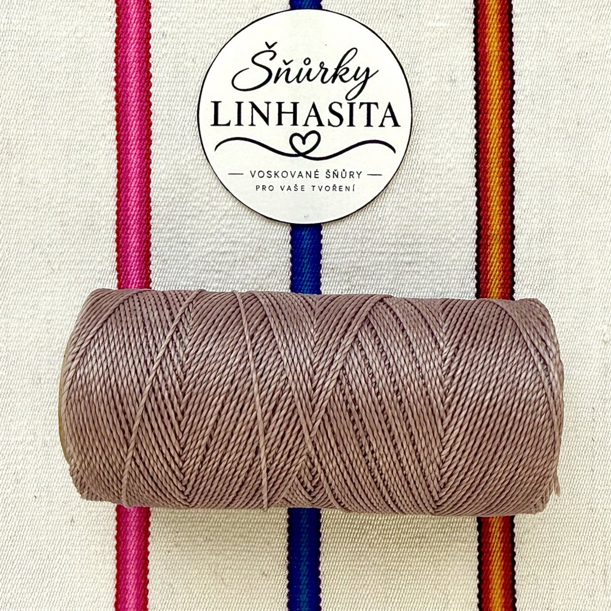 Linhasita 1 mm 213 5 m (světle hnědá)