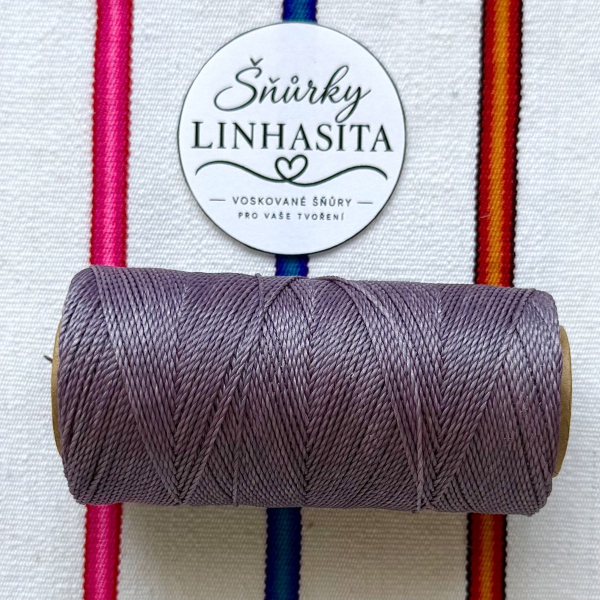 Linhasita 1 mm 232 5 m (šedofialová)