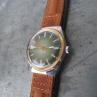 Náramkové hodinky PRIM ala " Rolex " z 1981, zelené