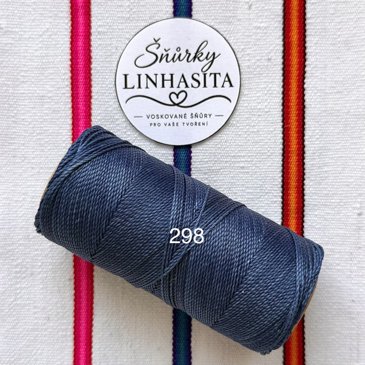 Linhasita 1 mm 298 celá cívka (tmavě modrá)