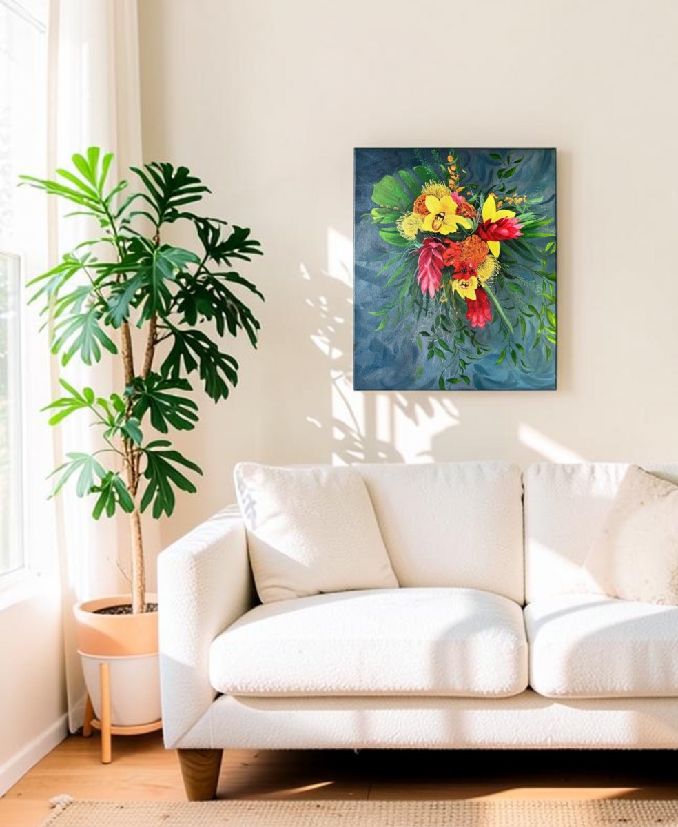 Kytice - Tropická harmonie, 50x60 cm