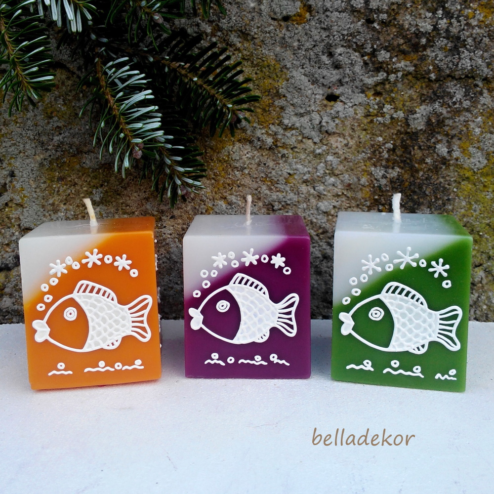 Svíčka vánoční  - kapr