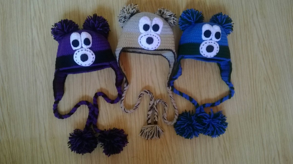 Háčkovaná ušanka