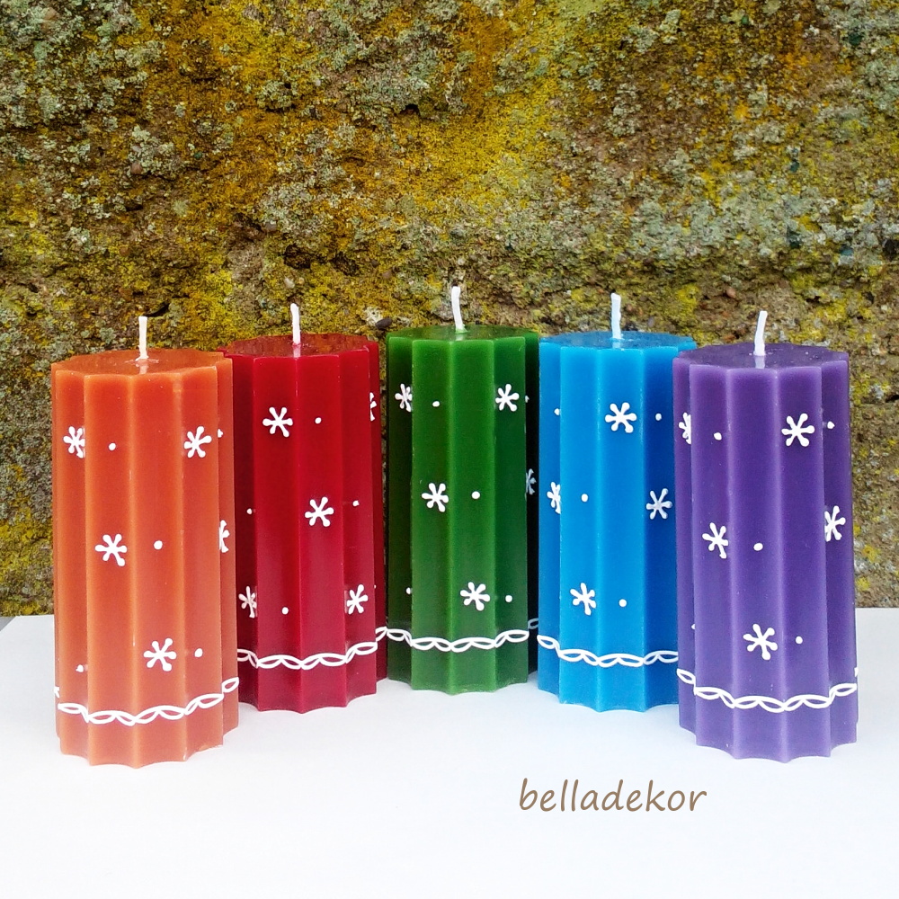 Svíčka vánoční  - válec