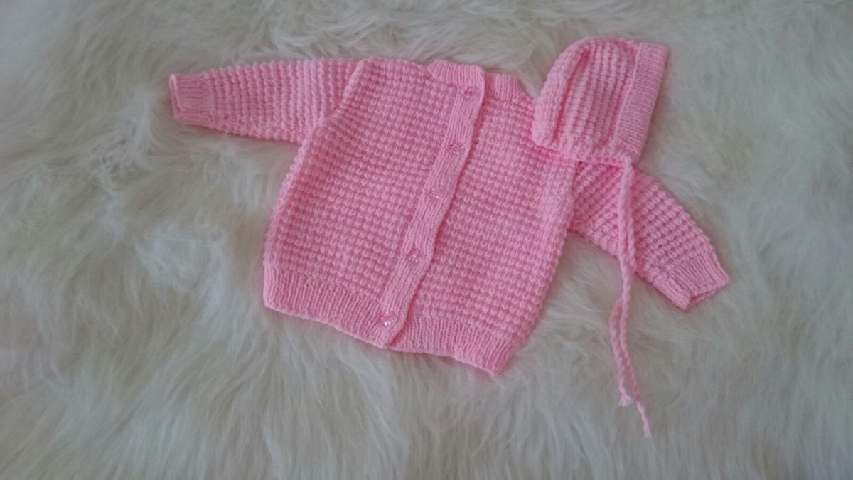 Pletená soupravička pro miminko