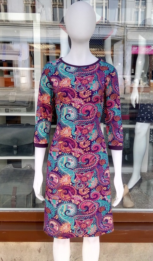 VÝPRODEJ - ŠATY KAŠMÍROVÝ VZOR (XL) POSLEDNÍ KUS!