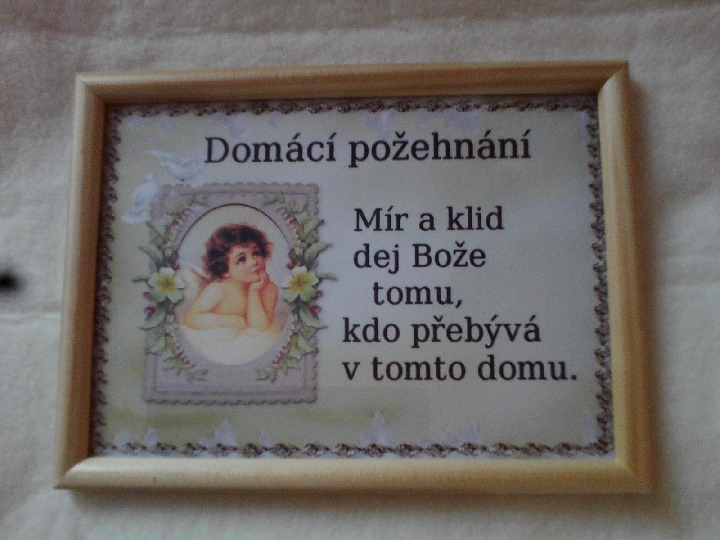 Domácí požehnání andílek