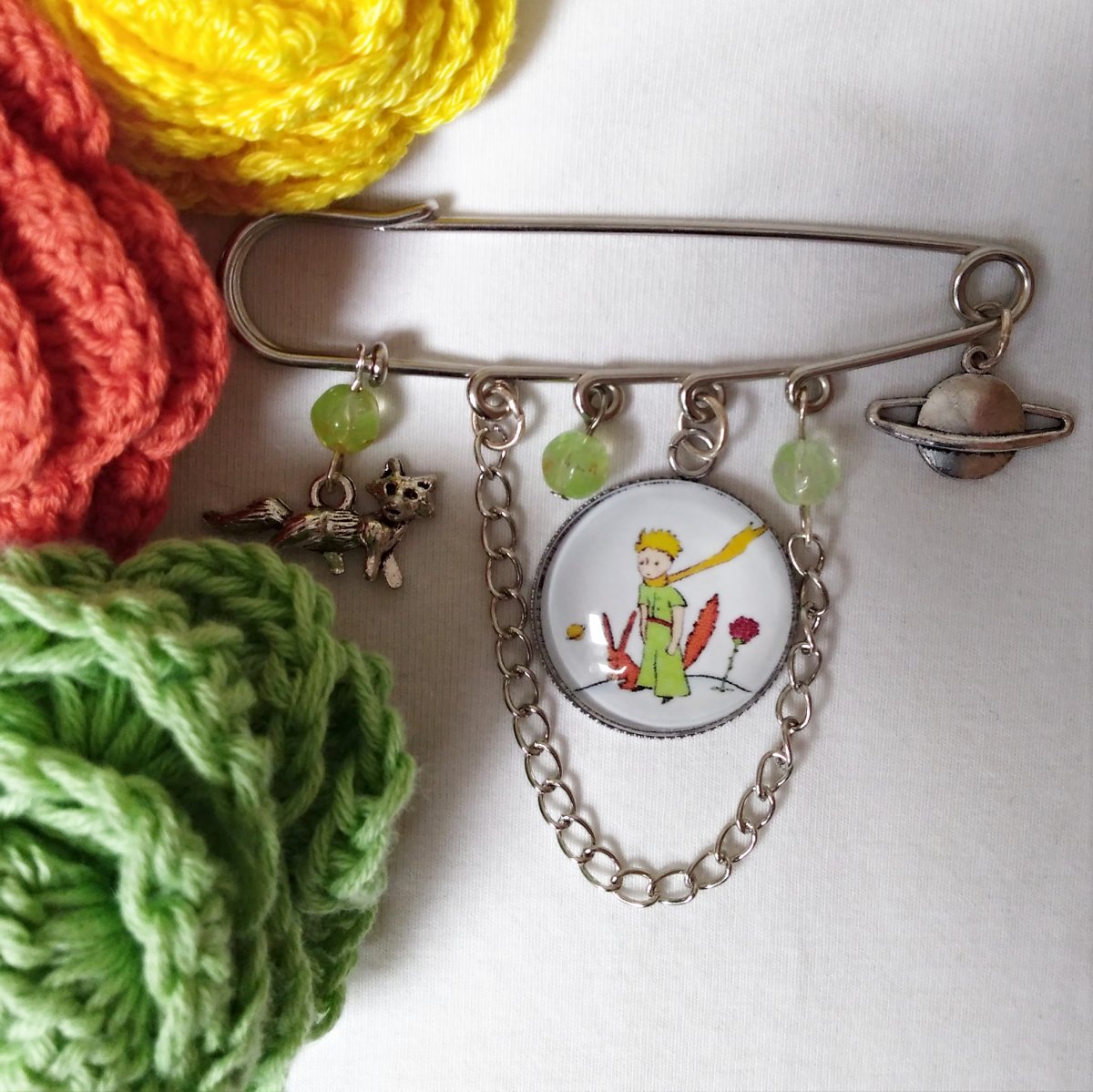 Ozdobný spínací špendlík, Malý princ