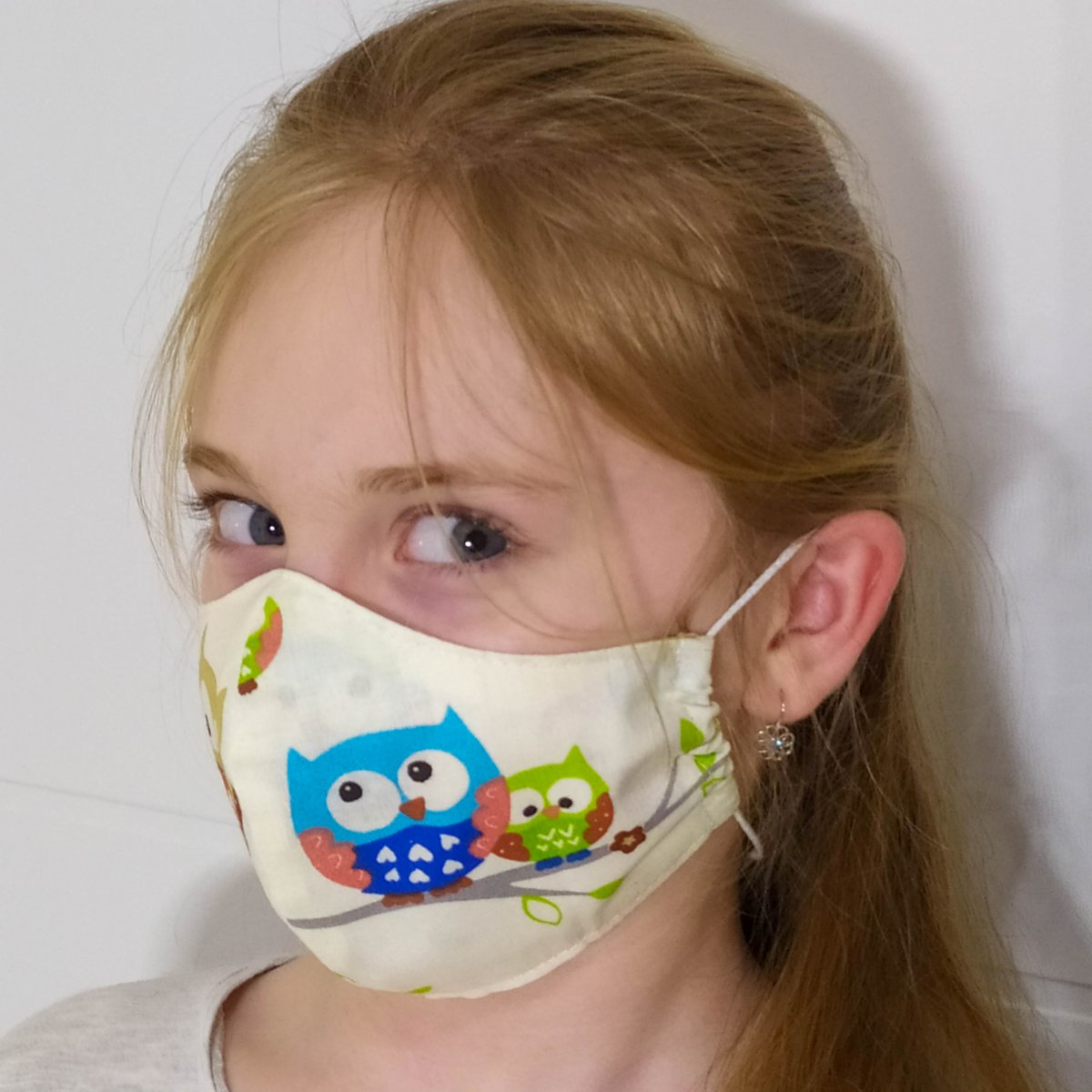 Bavlněná rouška dětská 7-12 let