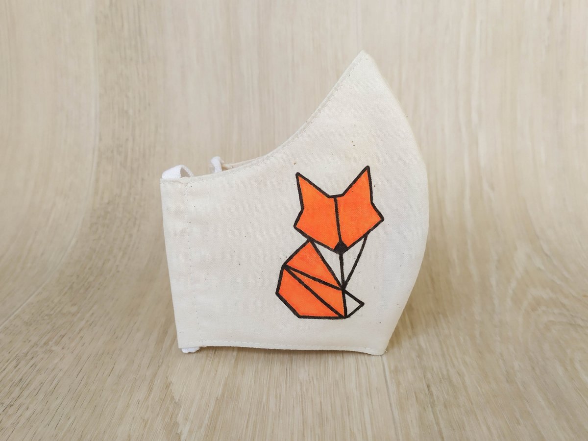 Bavlněná rouška dámská AKCE 3+1 ZDARMA