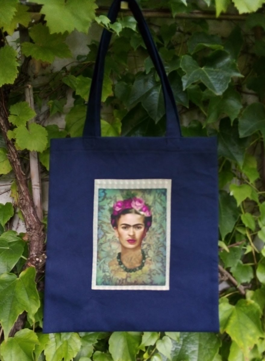 Modrá taška FRIDA KAHLO