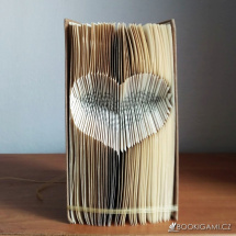 Ztracené srdce - skládaná kniha