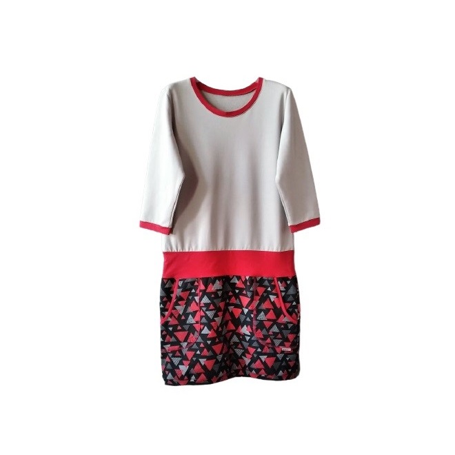 Šaty na zimu, velikost XL