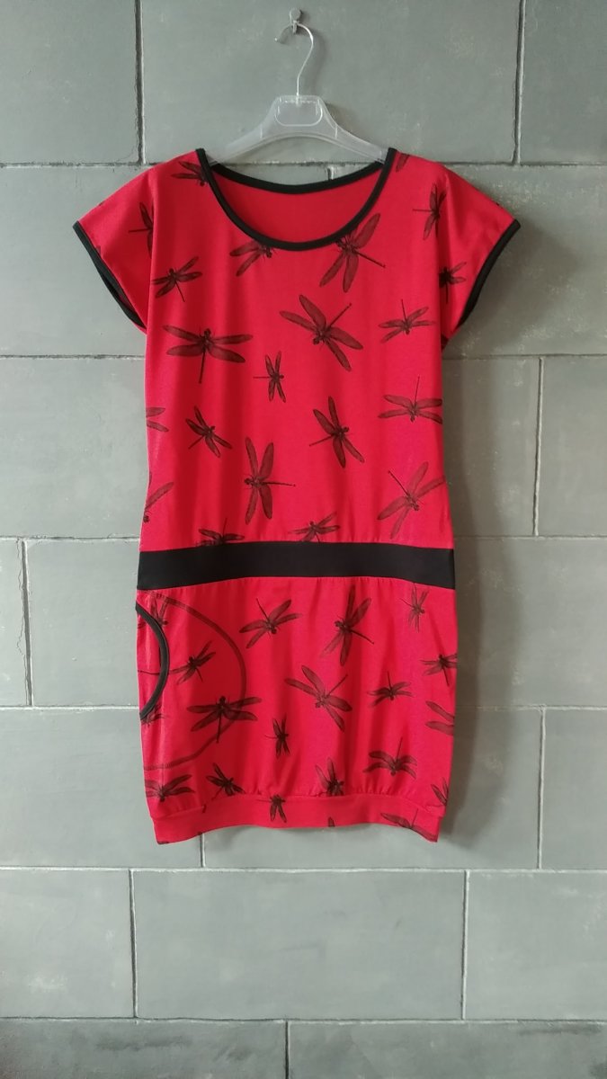 Šaty vážky, velikost L %SLEVA% 