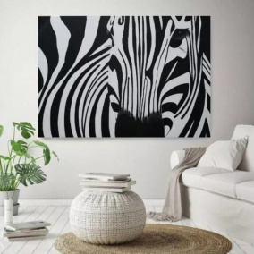 Černobílý obraz, Zebra 2