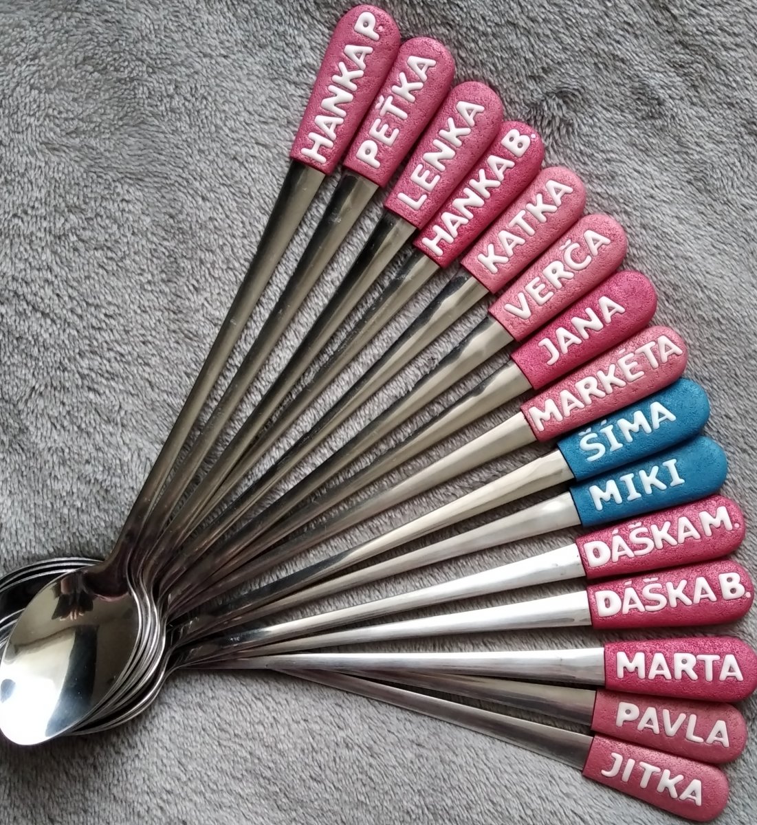 Lžička koktejlová- na přání.