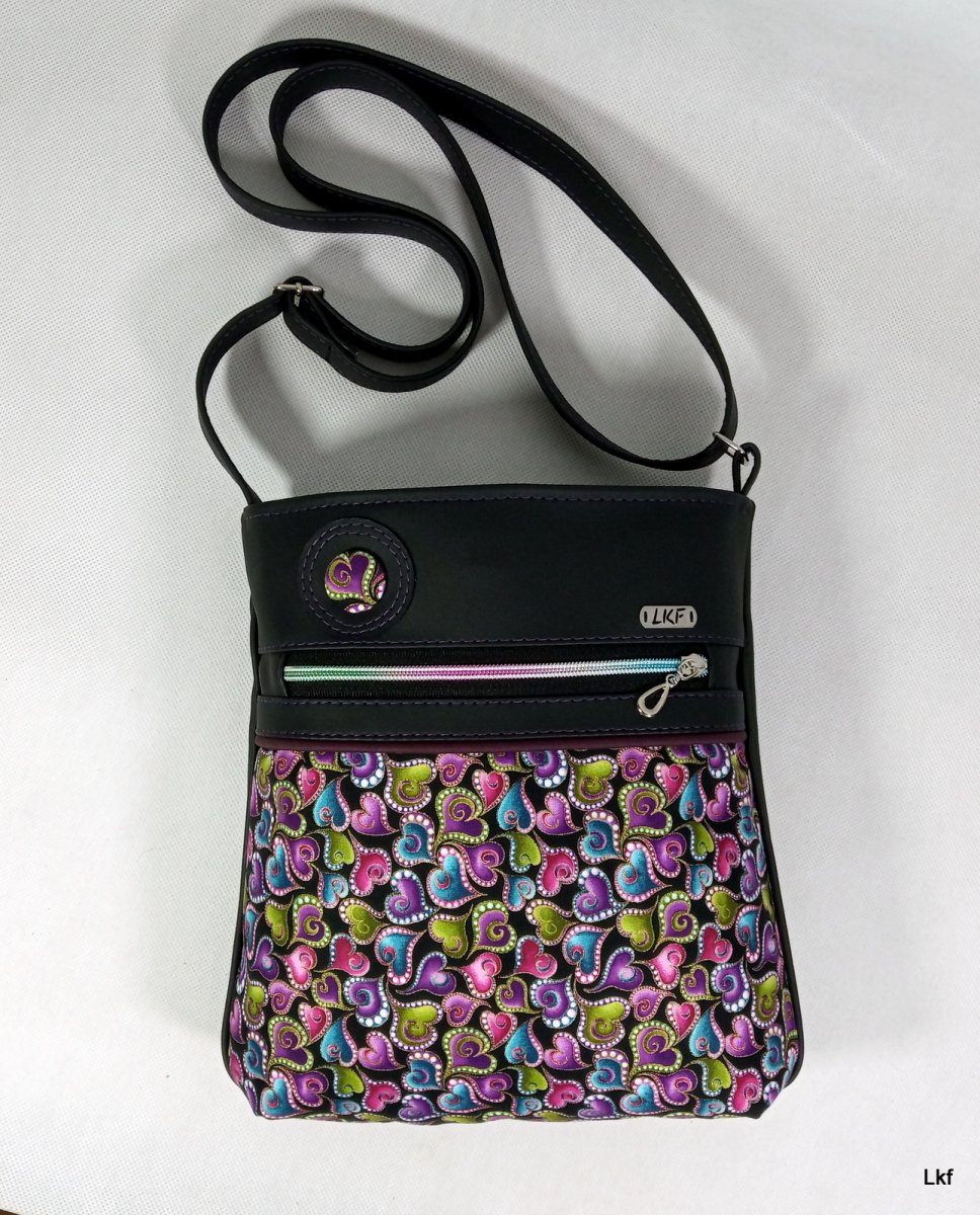 kabelka BIBI srdíčková