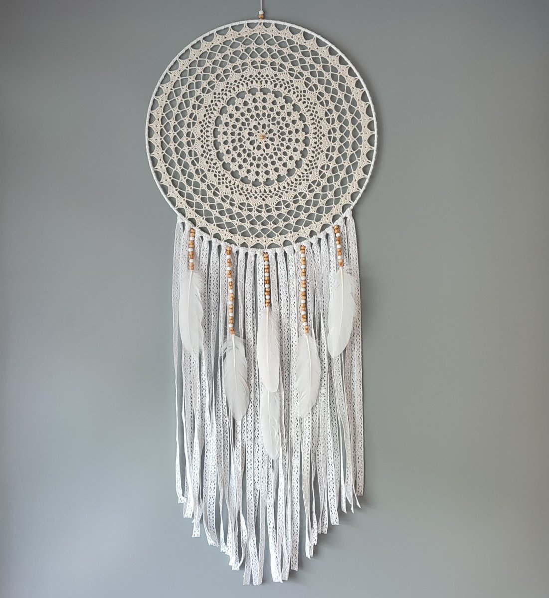 Lapač zlých snů Lesní holubice 40 x 100 cm