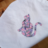 Bavlněná taška – ornamentální kočka