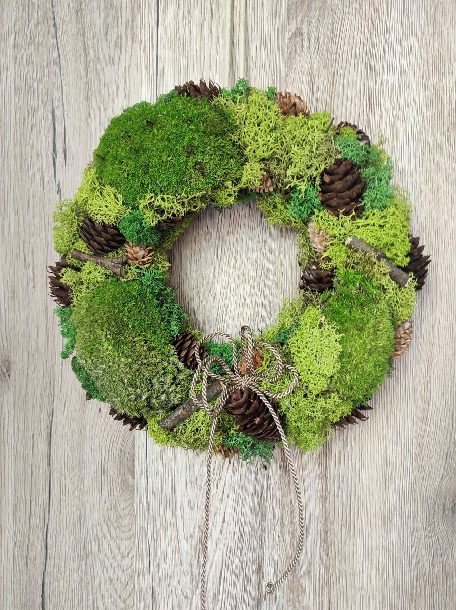 Přírodní mechový věnec