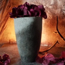 Betonový květináč, váza 