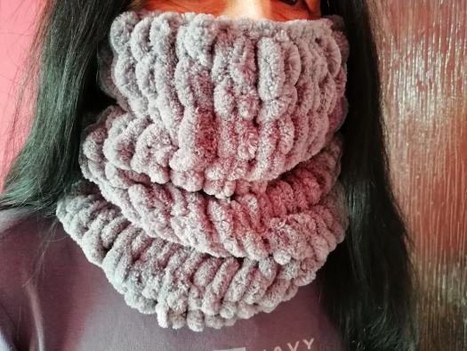 Měkký pletený nákrčník (různé barvy) 