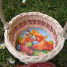 Košíček na 10 vajíček - jarní 