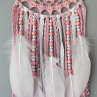 Lapač zlých snů Růžová holubice 20 x 65 cm