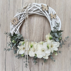 Věnec romantický s eukalyptem