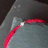 Náramek, Macramé, Stříbro, Tulipán