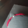 Náramek, Macramé, Stříbro, Tulipán