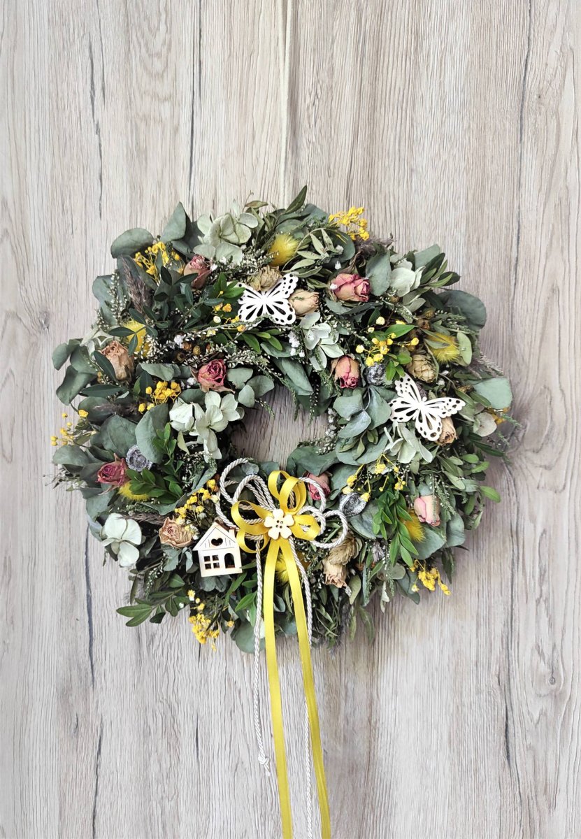 Přírodní eukalypt. věnec - letní