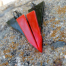 Triangle Black Red