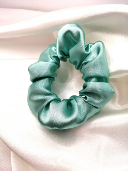 Tyrkysová scrunchie