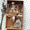 Andělka - dárková krabička s levandulí