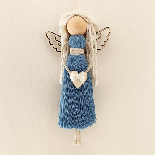 Andělka v modrém