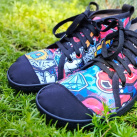 Barefoot kotníkové plátěnky "cool"