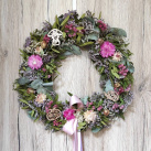 Podzimní romantický přírodní věnec